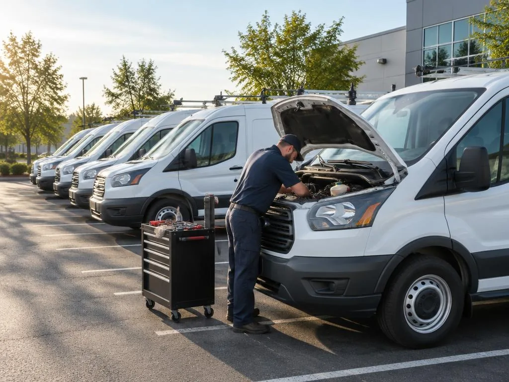 Commercial Fleet Maintenance by a mobile mechanic